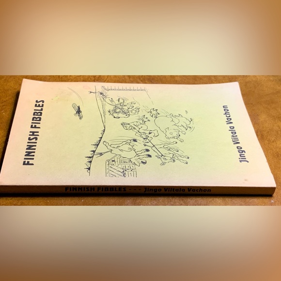 Vintage Paperback Book FINNISH FIBBLES by Jingo Viitala Vachon - Picture 3 of 12